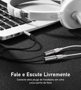 UGREEN 3.5MM Audio Stereo Y Splitter Extension Cable